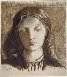 Elizabeth Siddal, 1855